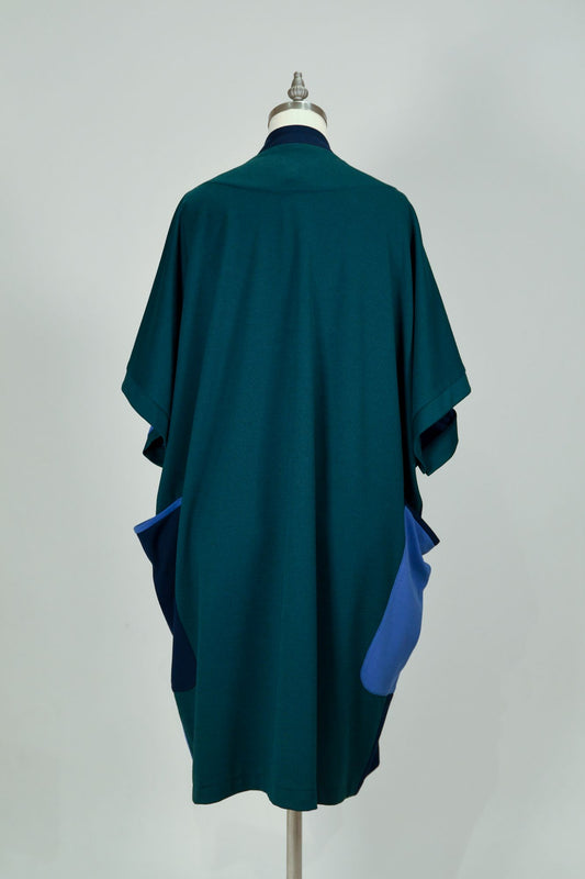 Blue Poppy | One-of-a-kind Kimono Coat