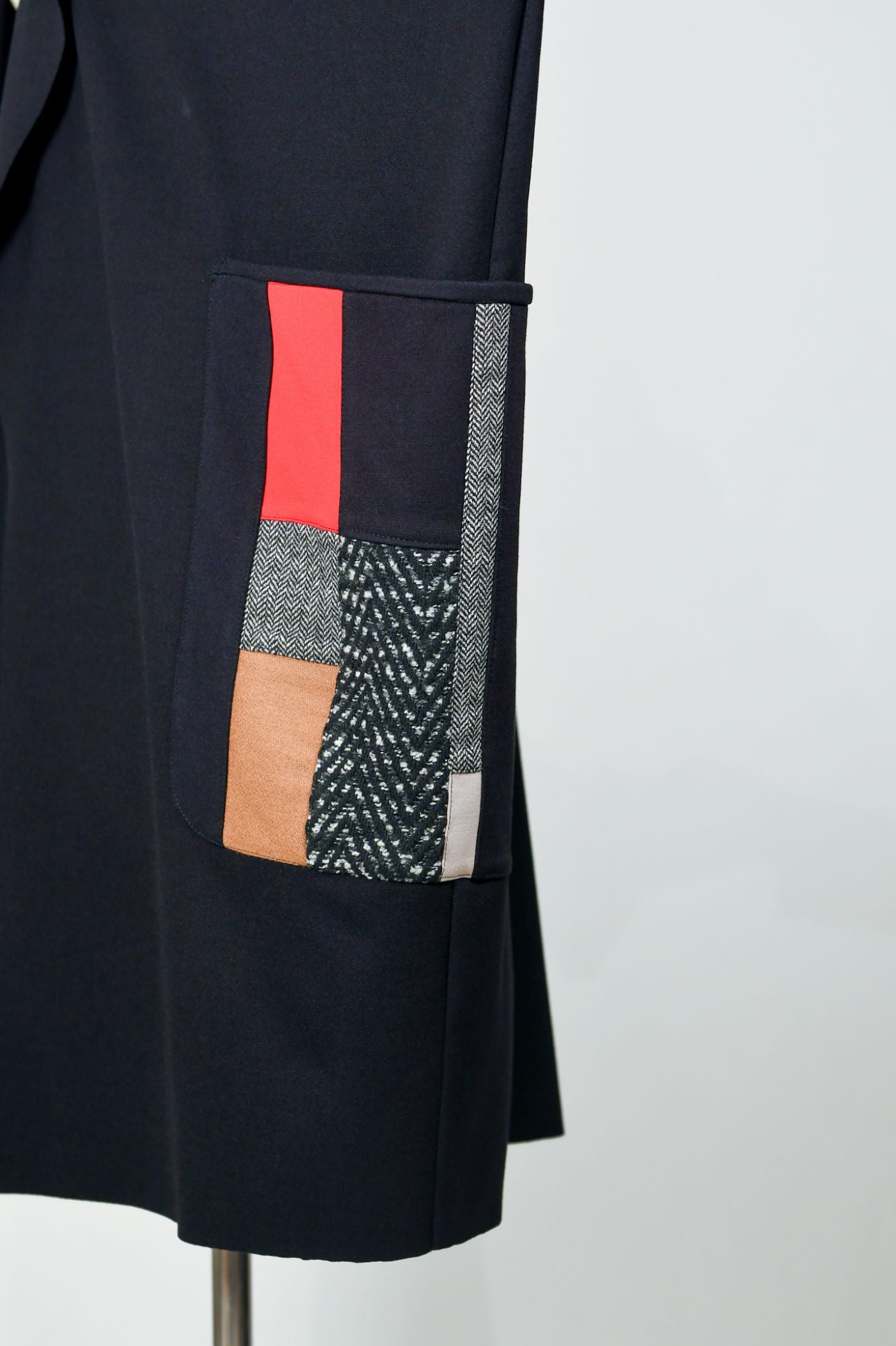 Madelaine | One-of-a-kind Black Ponte Coat