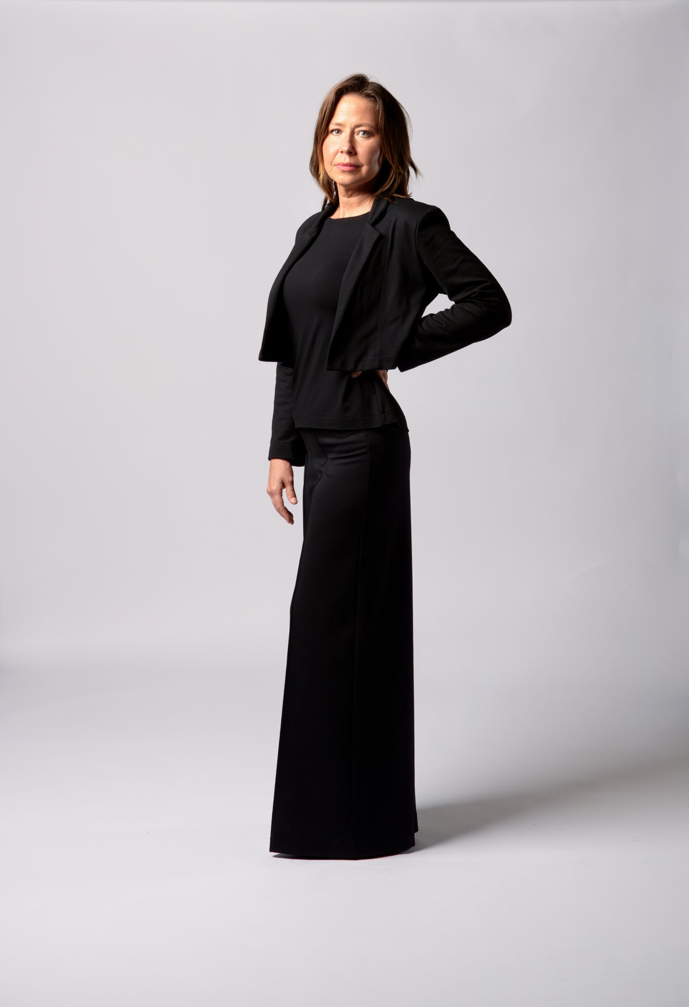 Morgan | Black Wide Pants