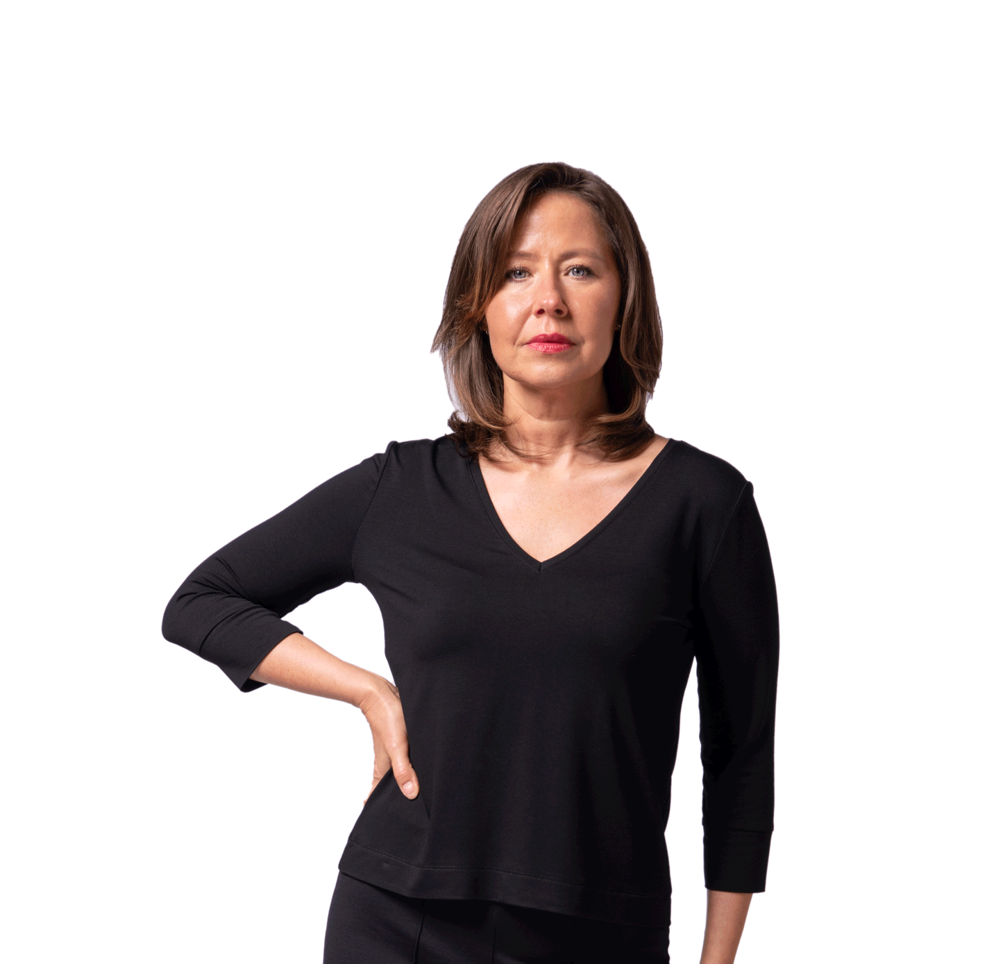 Lee | Black Jersey Top