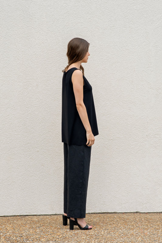The Thea Top | Sleeveless Jersey Tank