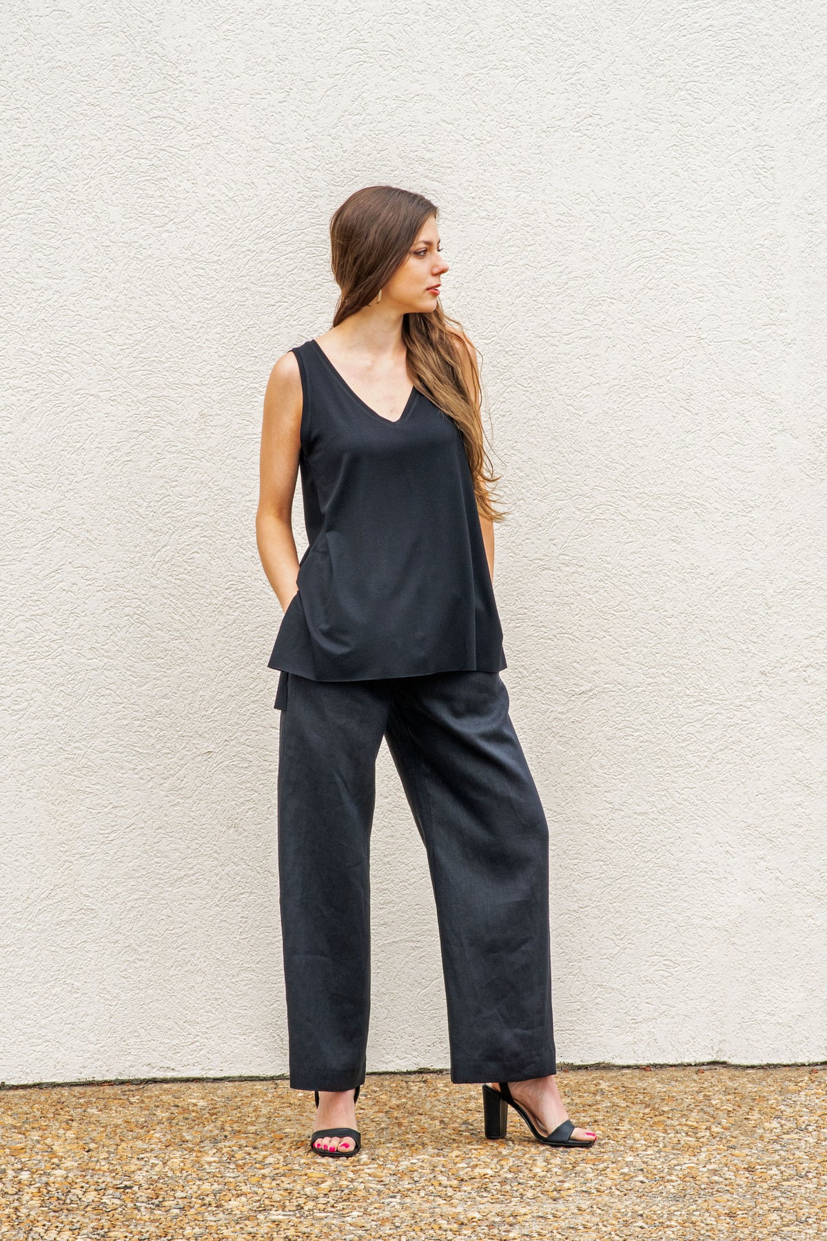 The Thea Top | Sleeveless Jersey Tank