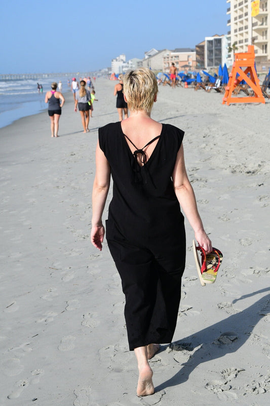 Julia | Oversized Linen Jumpsuit