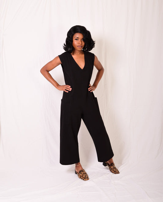 Julia | Oversized Linen Jumpsuit