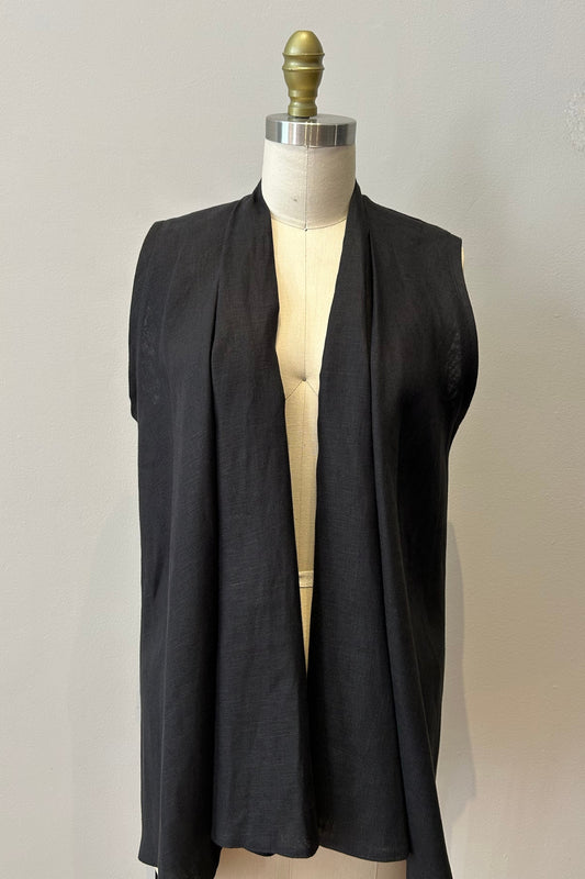 The Jayda | Linen Vest