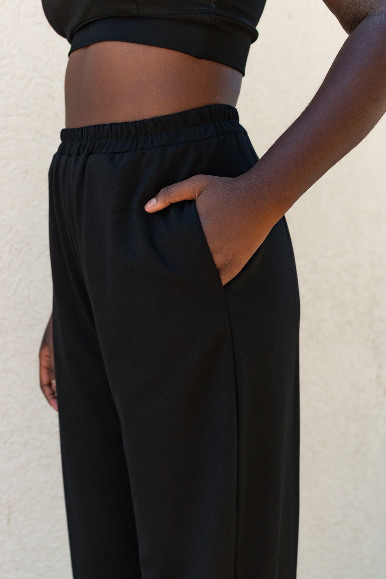 Madison | Black Tall Tapered Pants