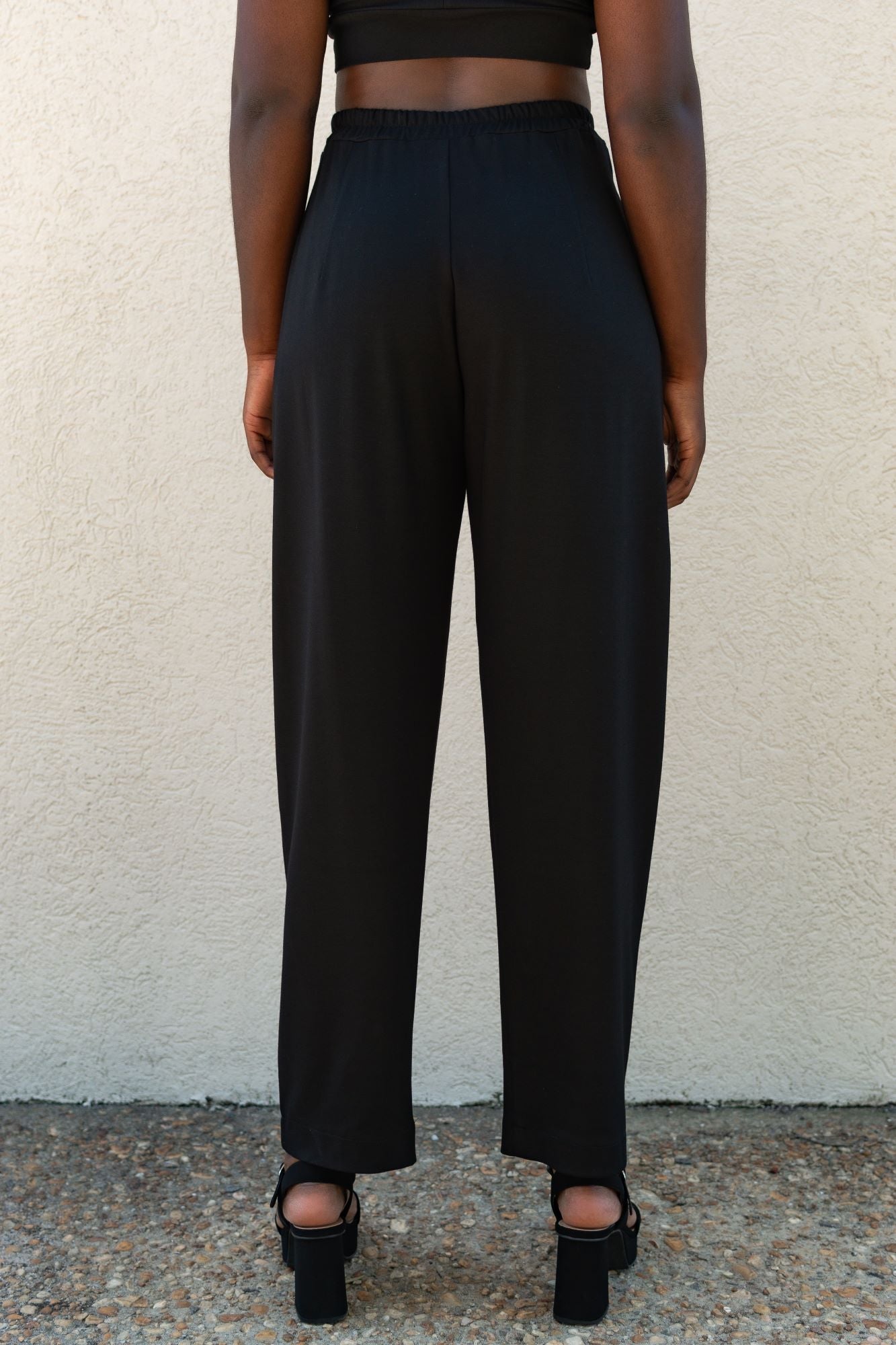 Madison | Black Tall Tapered Pants