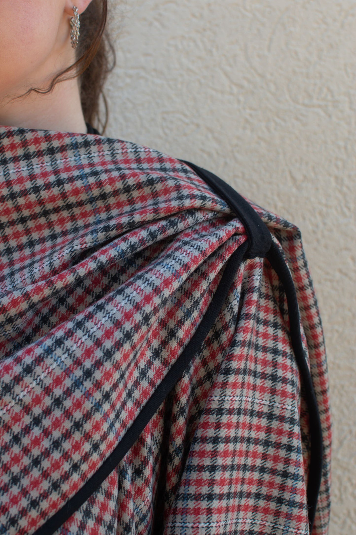 Pagett | Plaid Poncho Wrap