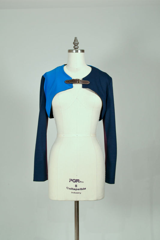 Between The Blues | One-of-a-kind Cropped Bolero