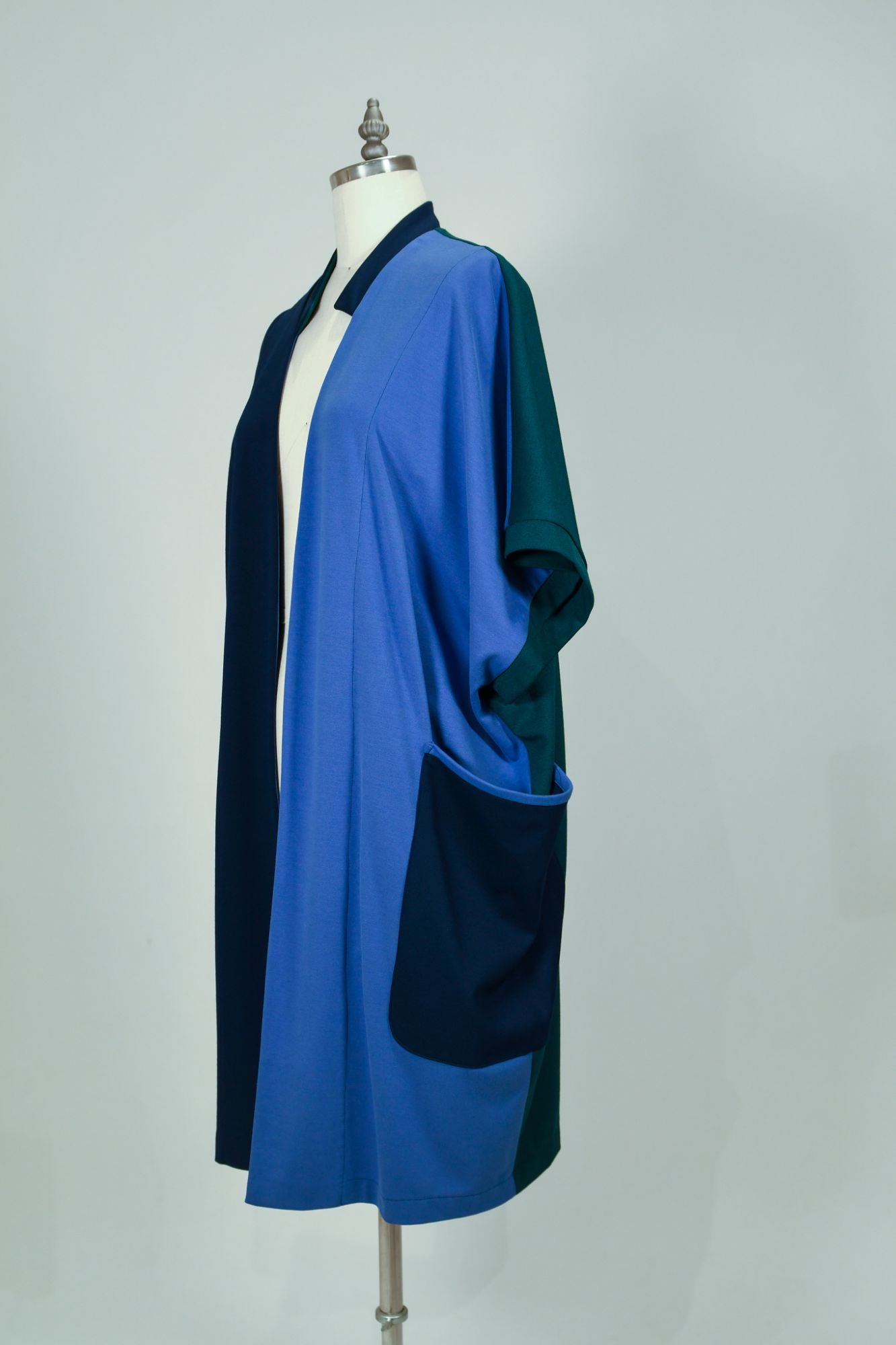 Blue Poppy | One-of-a-kind Kimono Coat