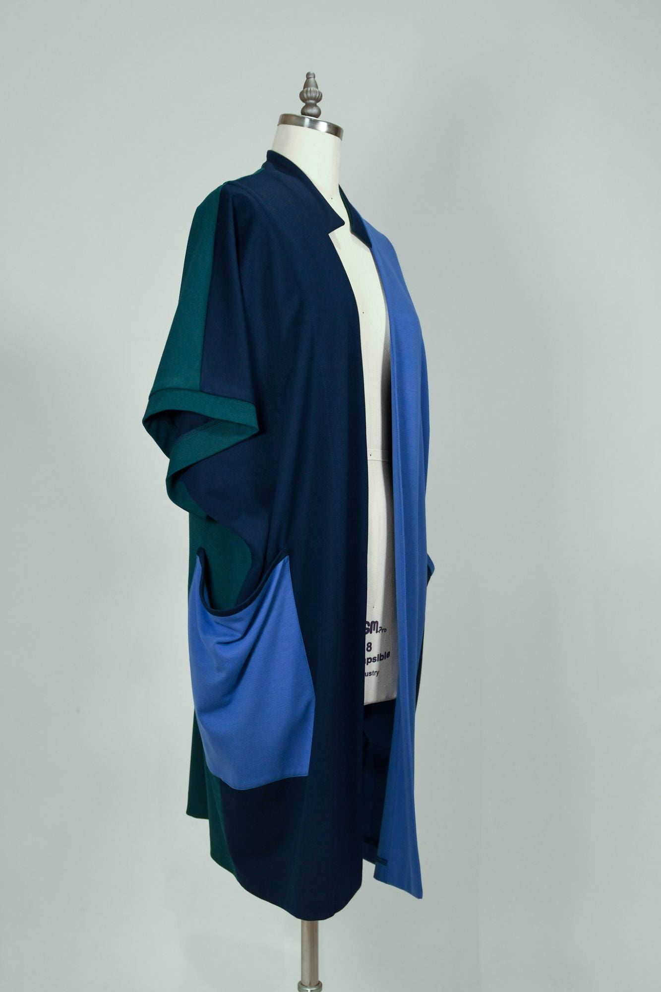 Blue Poppy | One-of-a-kind Kimono Coat