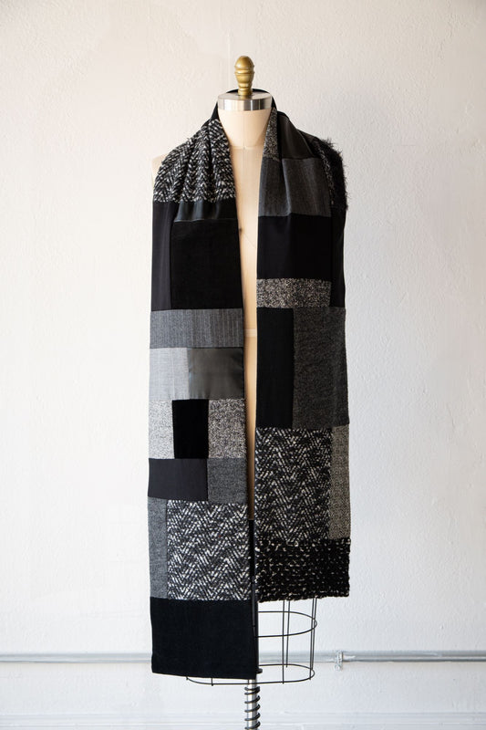 Brooklyn No. 17 | Multi-Color Patchwork Scarf