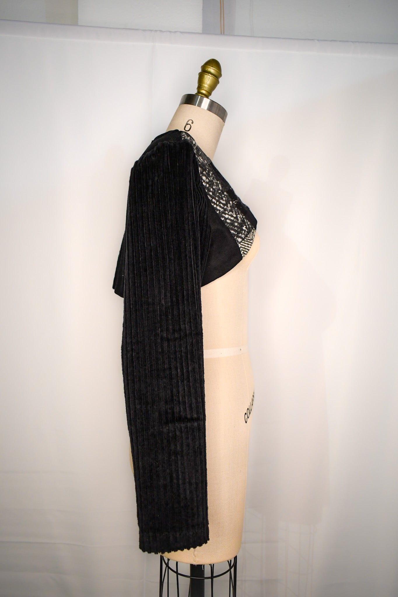 Pat | Cropped Patchwork Bolero Jacket