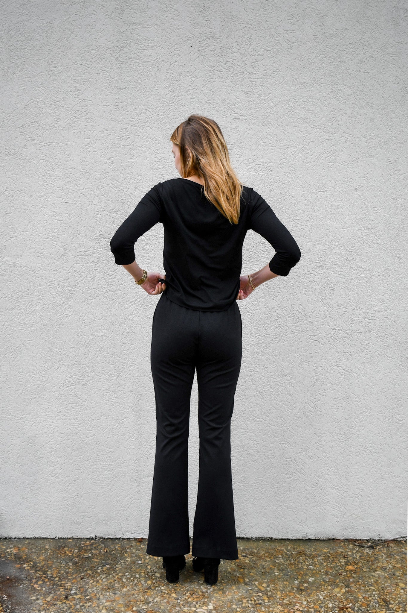 Frankie | Black Flare Pants
