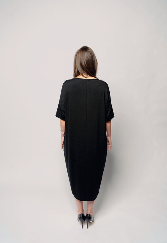 June | Oversized Lightweight Rayon Jersey Dress