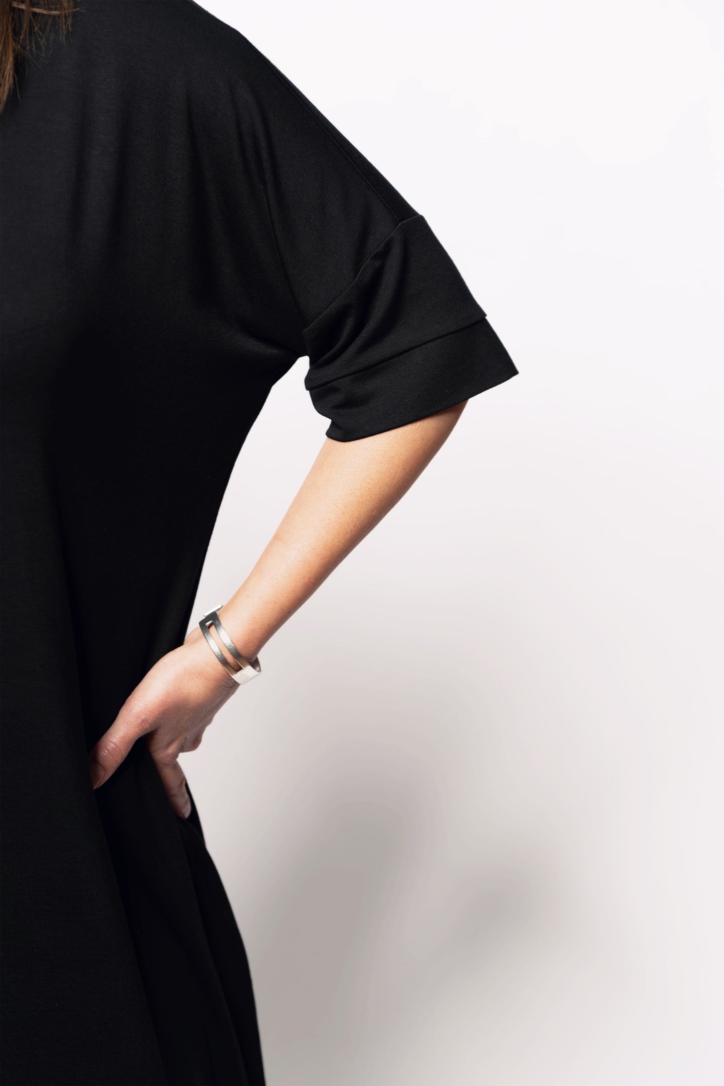 June | Oversized Lightweight Rayon Jersey Dress