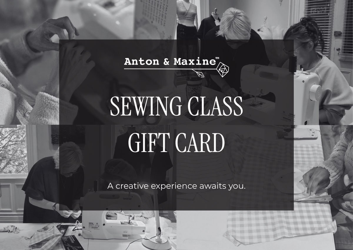 Sewing Class Gift Card