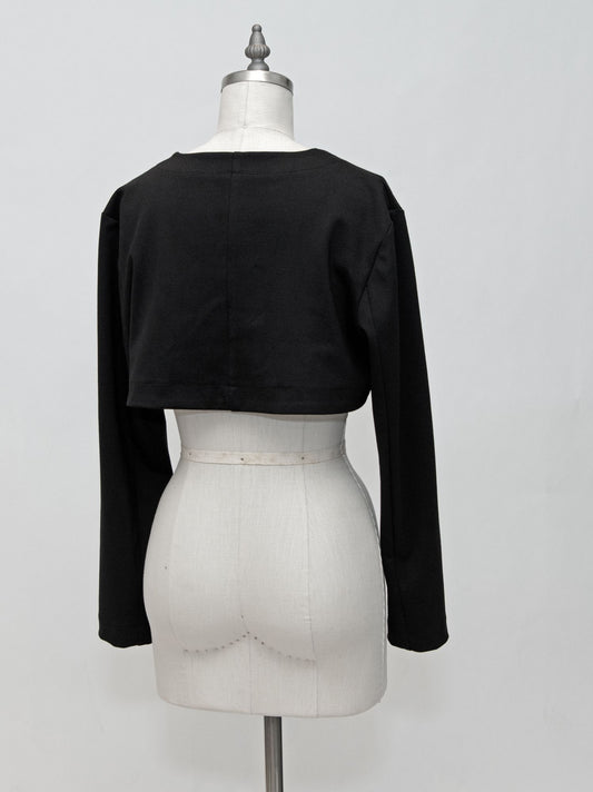 Lace Me Up | One-of-a-kind Cropped Bolero