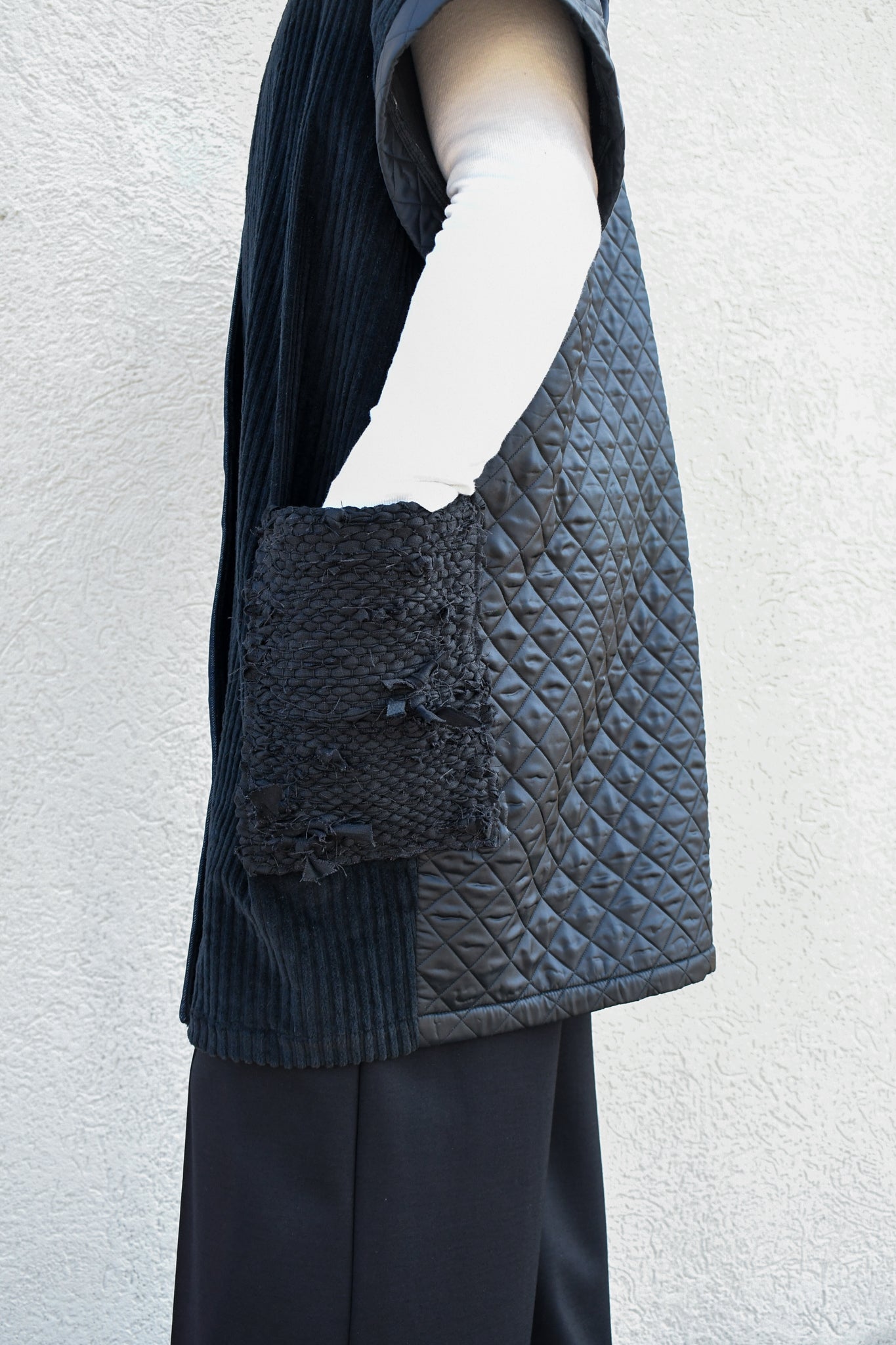 Intended Frames | One-of-a-kind Woven Linen Kimono Coat