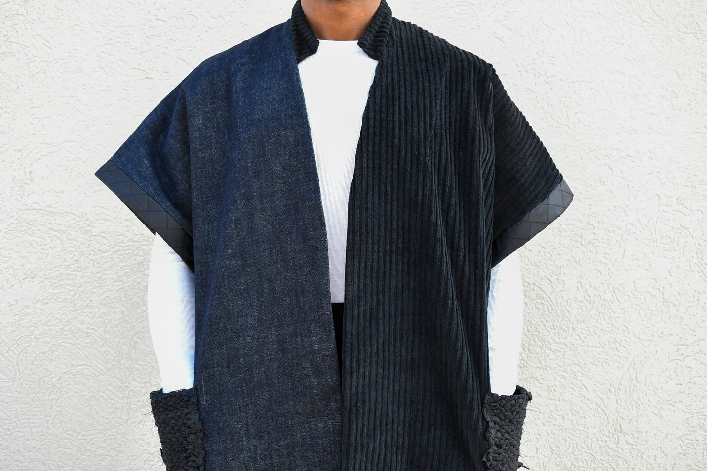 Intended Frames | One-of-a-kind Woven Linen Kimono Coat
