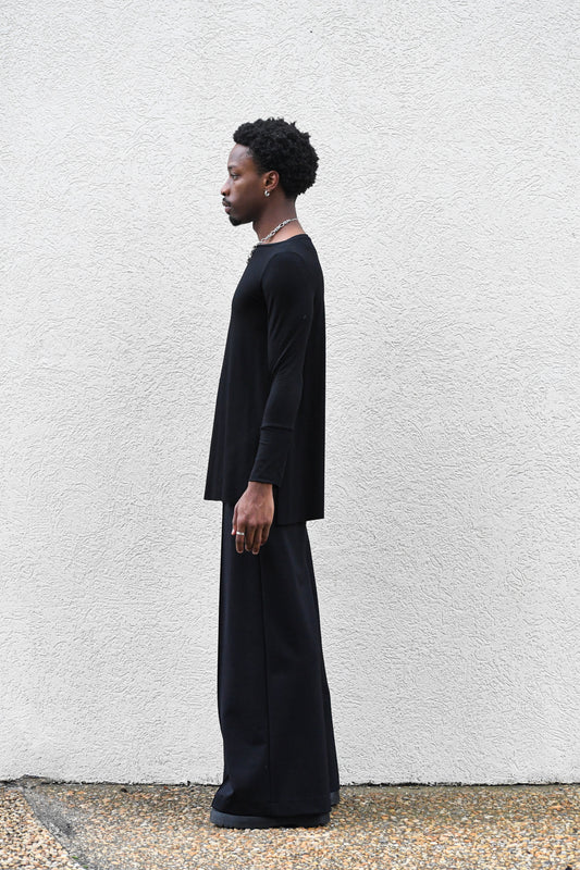 Julia/Julian | Black Ponte Pants