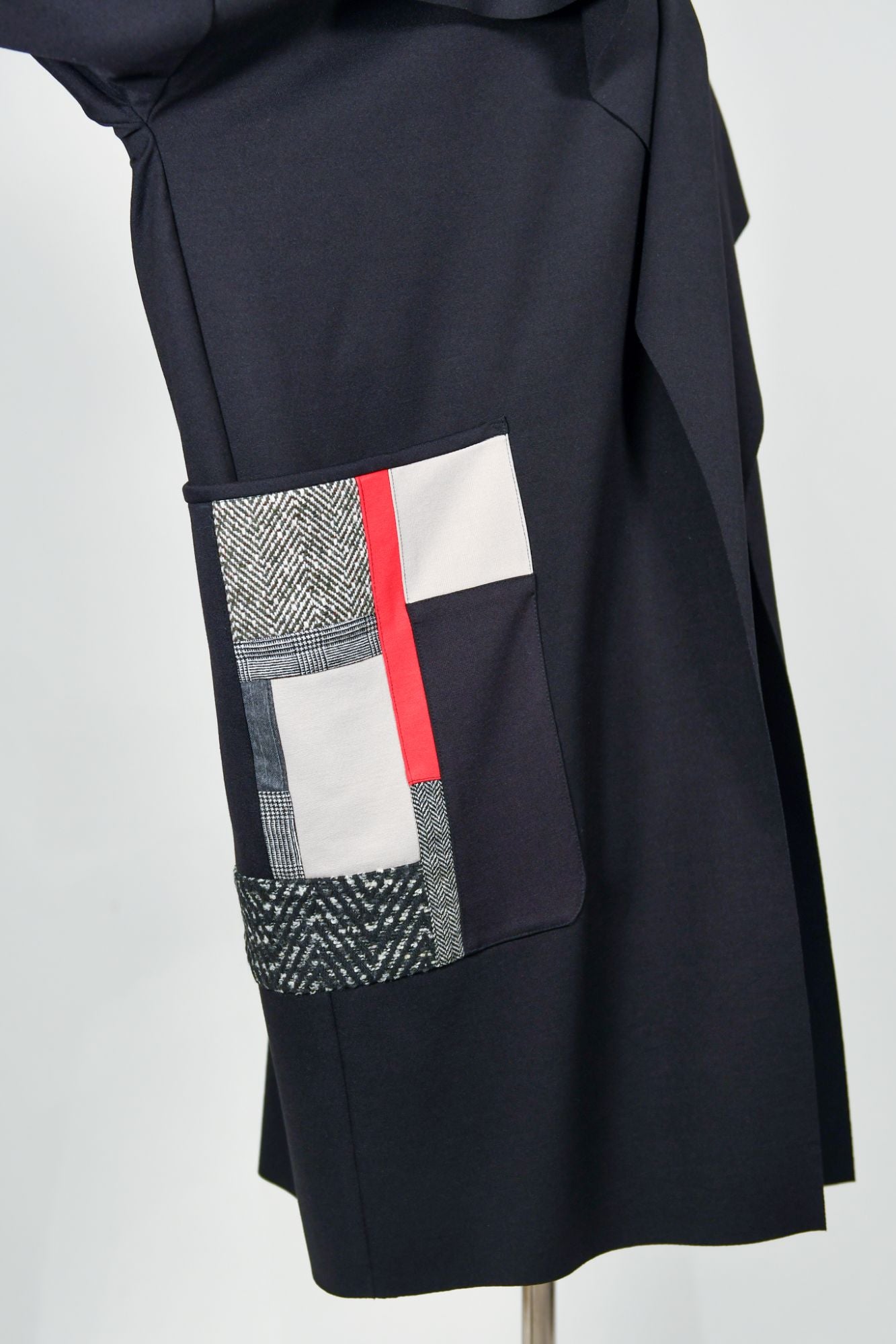 Madelaine | One-of-a-kind Black Ponte Coat