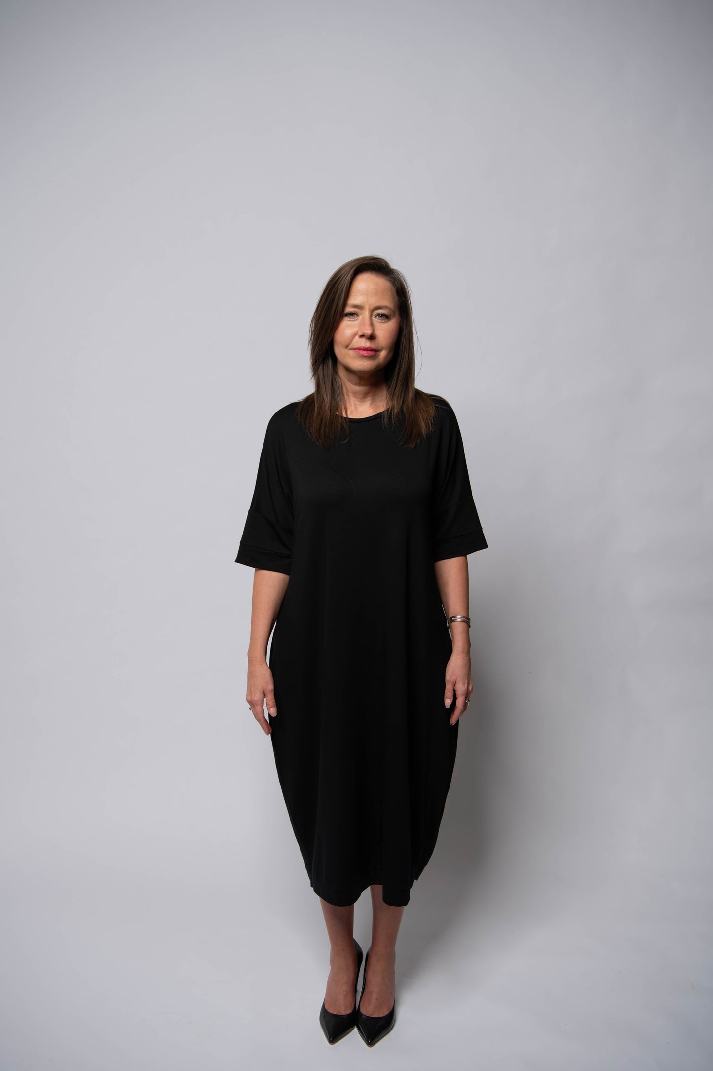 June | Oversized Lightweight Rayon Jersey Dress