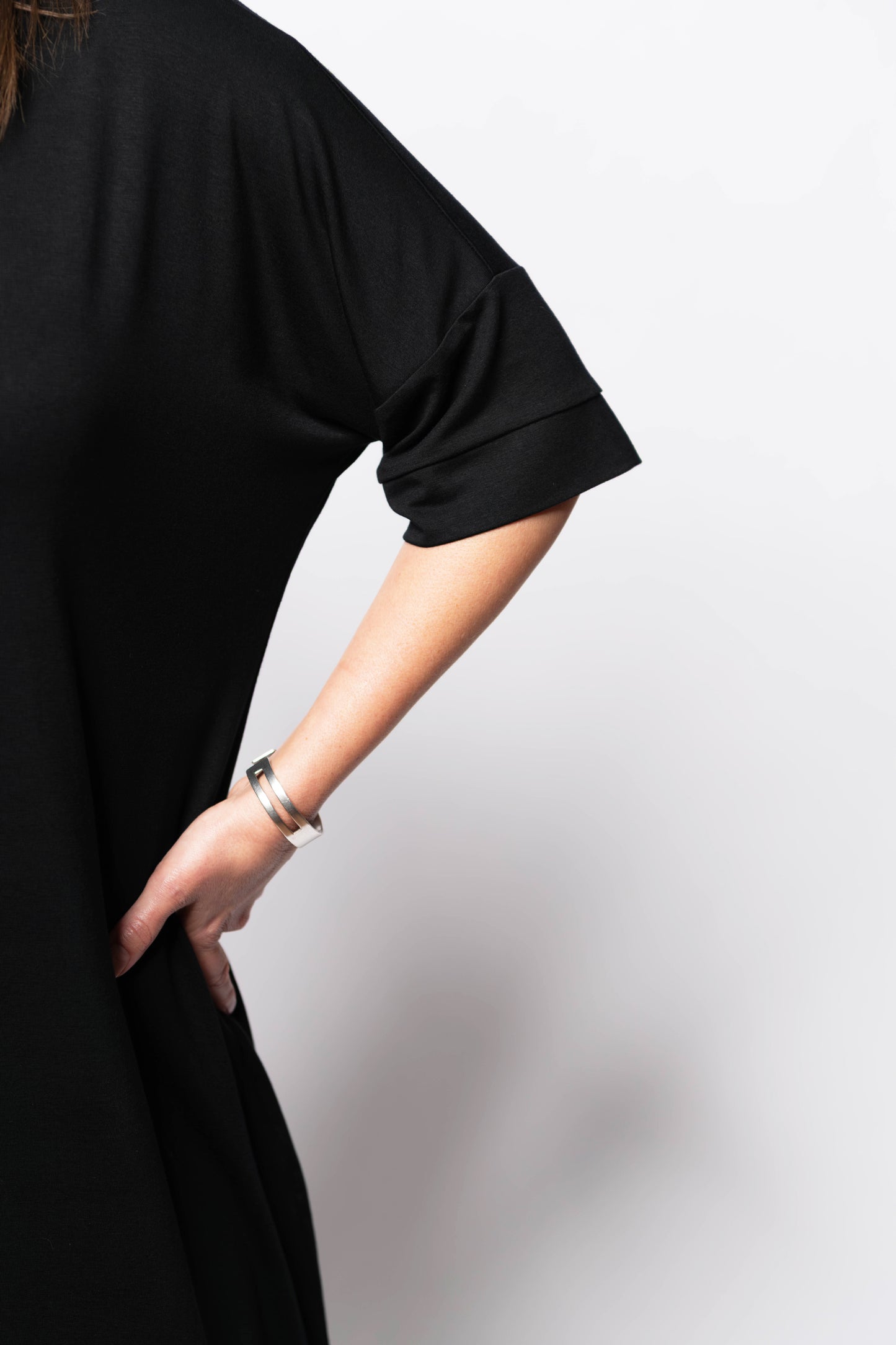 June | Oversized Lightweight Rayon Jersey Dress