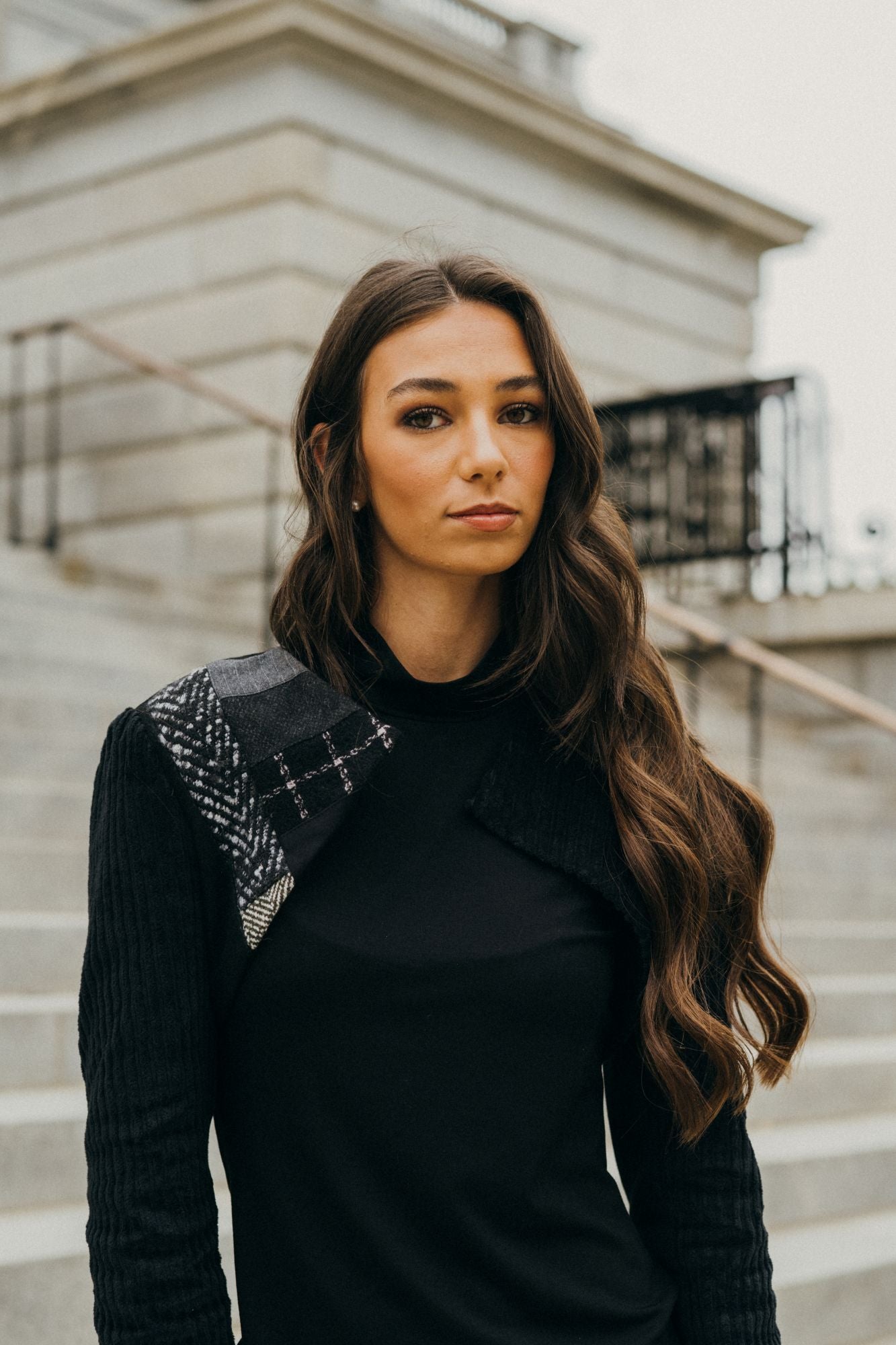 Pat | Cropped Patchwork Bolero Jacket