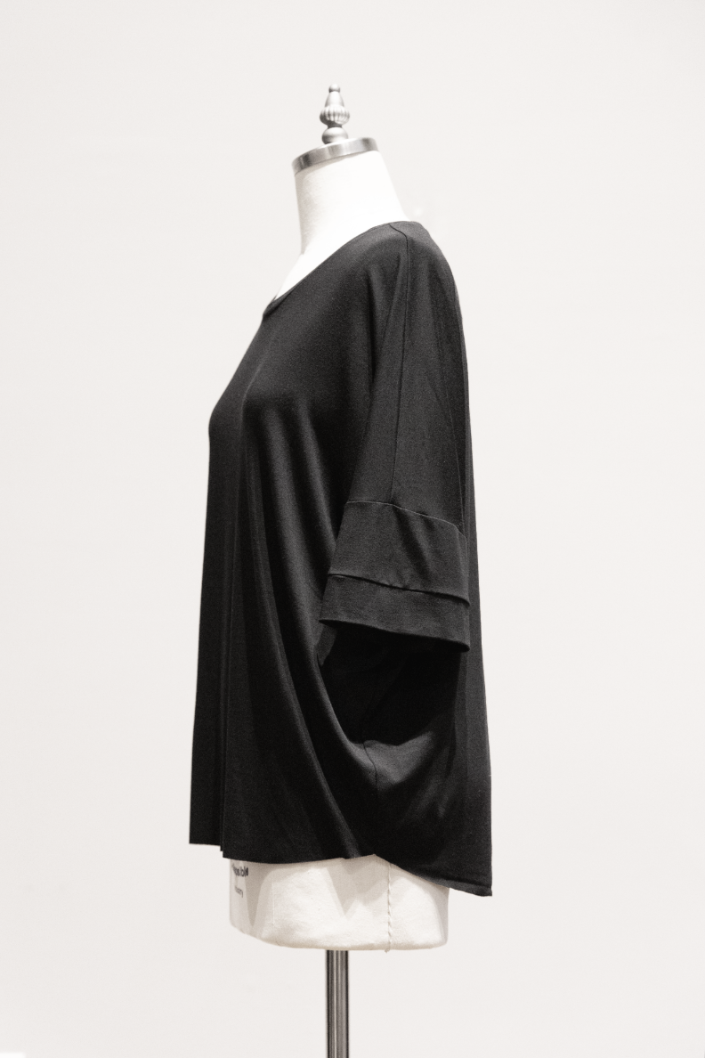 Isabella | Oversized O-Shape 1/2 Sleeve Top