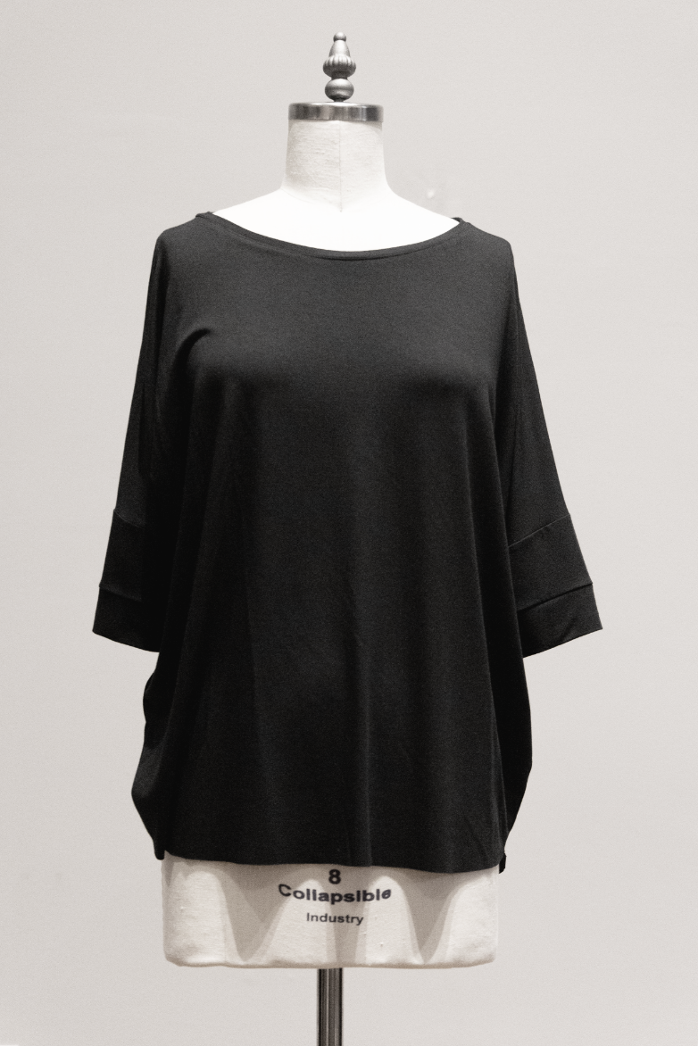 Isabella | Oversized O-Shape 1/2 Sleeve Top