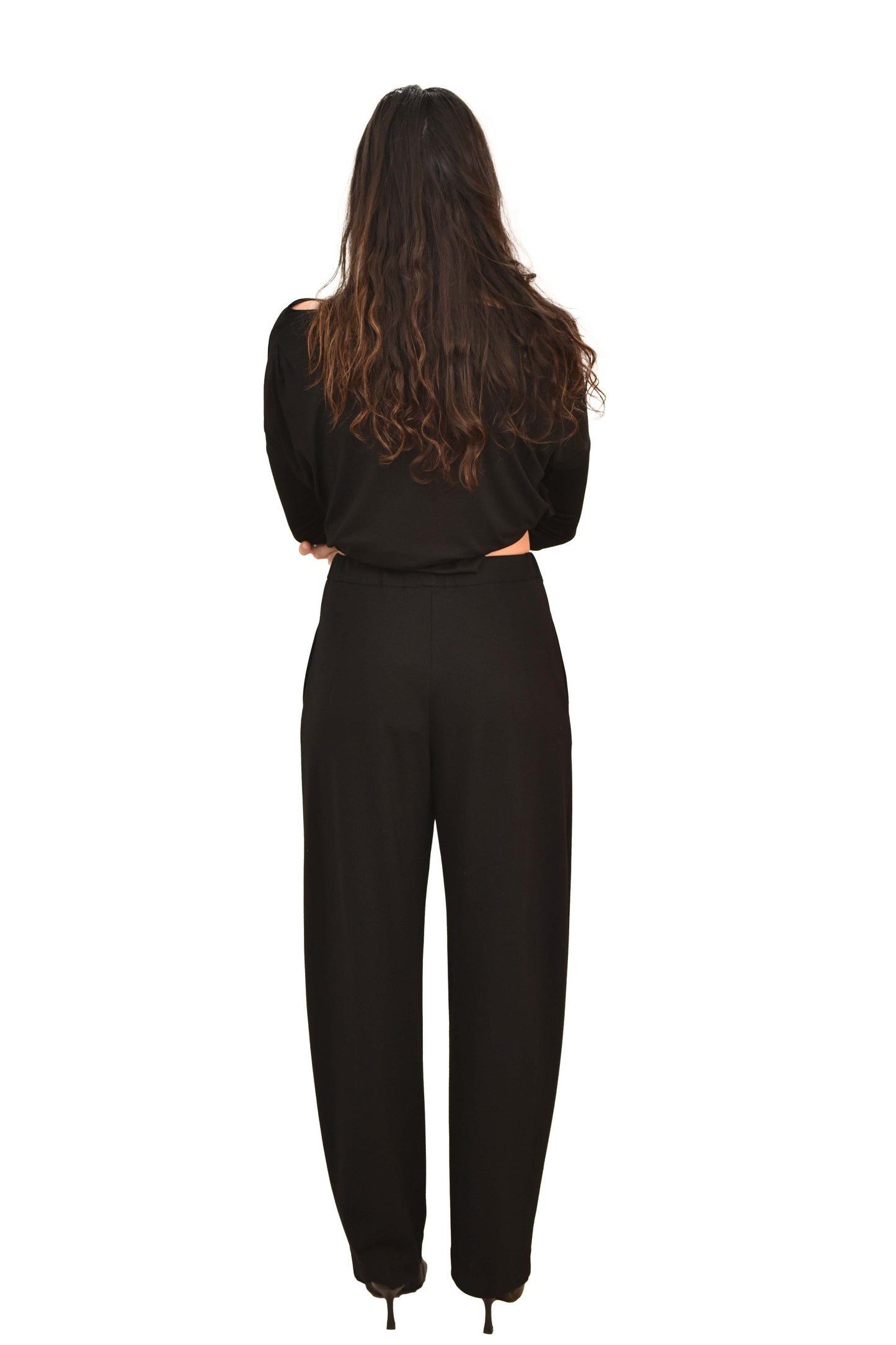 Madison | Black Tapered Pants